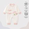 Nation's Top-Selling: Antibacterial Cotton Baby Bodysuit for Spring & Autumn - Long Sleeve, Perfect for Crawling & Home Wear.