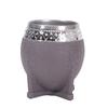 Durable 180 ML Stainless Steel Double Wall Cup Flat Bottomed Rust-proof Mate Cup Tortoiseshell Pattern Eggshell Cup Office