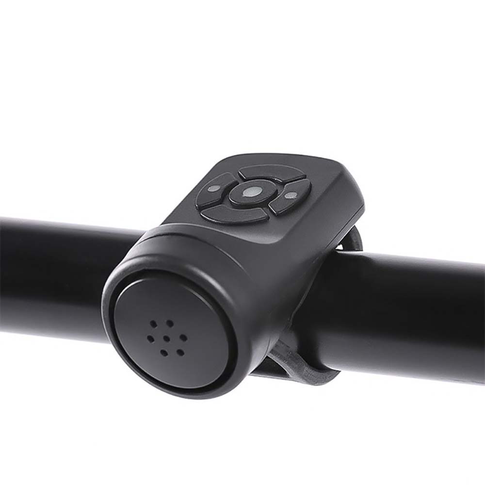 

Bicycle Electric Bell Bike USB Charging Horn MTB Mountain Bike Warning Safety Ring Waterproof Bell Cycling Accessories чёрный