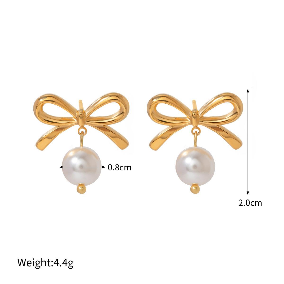 

Yori Butterfly Heart Love Fashion Classic Earrings PVD Plated Elegant Daily Basic Jewelry Prevent Allergy Valentine s Day Gift