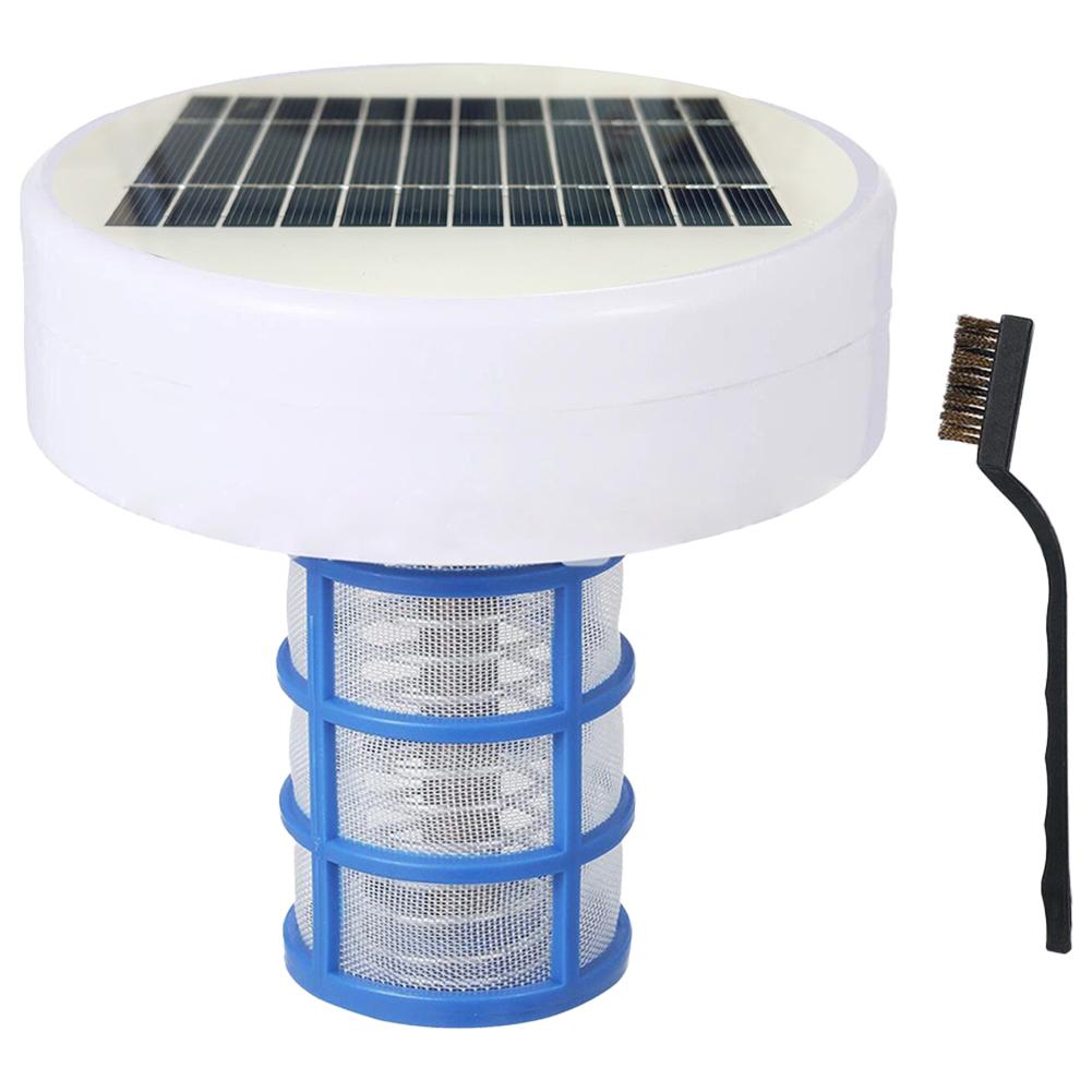 Solar Power Copper Pool Ionizer Swimming Pool Algae Killing Water Purifier Outdoor Hot Tub Purifier Pool Cleaner Up To 35000 Gal