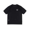 Achellelando Bt14Bk Mesh Layer Oversized Athletic T-Shirt Black
