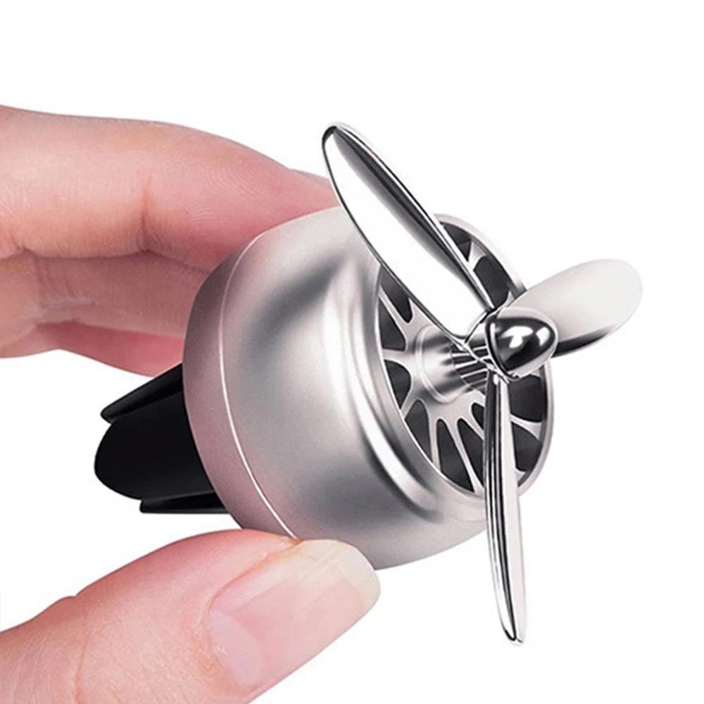 Car Air Freshener LED Mini Perfume Clip For Car Air Outlet Aromatherapy Freshener Auto Accessories Colorful Options Available