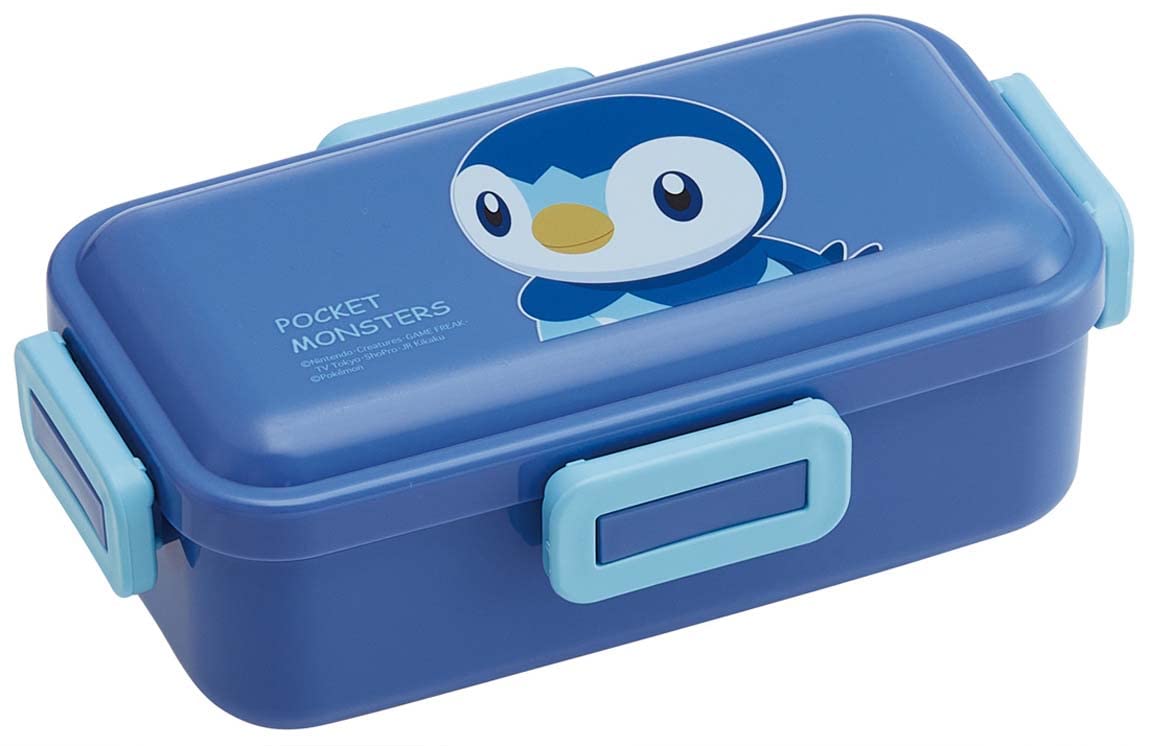 Skater Bento Box 530ml Fluffy Made in Pokemon Piplup PFLB6AG Antibacterial, Serving, Dome-Shaped Lid, Women s Style, Japan,