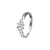 Four-leaf Clover Ring Women's Korean Version Niche Temperament High-end Jewelry Personality Versatile Opening Adjustable New Ring