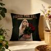 Trendy PPierce The Veilful Cushion Cover Versatile DoubleSided Pillow Case Fit for Sofa Bed Car  Daily Decor