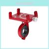 Aluminum Alloy Bicycle Phone Mount With Fixing Strap For Cycling And Ebike Navigation