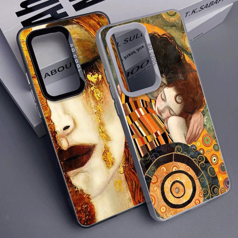 Kiss By Gustav Klimt Art Soft Phone Case for Samsung A17 A16 A15 A14 A13 A57 A56 A55 A54 A53 A37 A36 A35 A34 A33 A26 A25 A24 A23