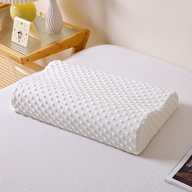 Memory Foam Side Sleeping Pillow Orthopedic Curve Neck Support Relieve Neck Shoulder Pain Ergonomic Cervical Support