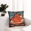 Decorative Pillowcase I'm Not Lazy I Just Really Enjoy Doing Nothing Sofa Throw Pillow Case Cover Square Multiple Sizes