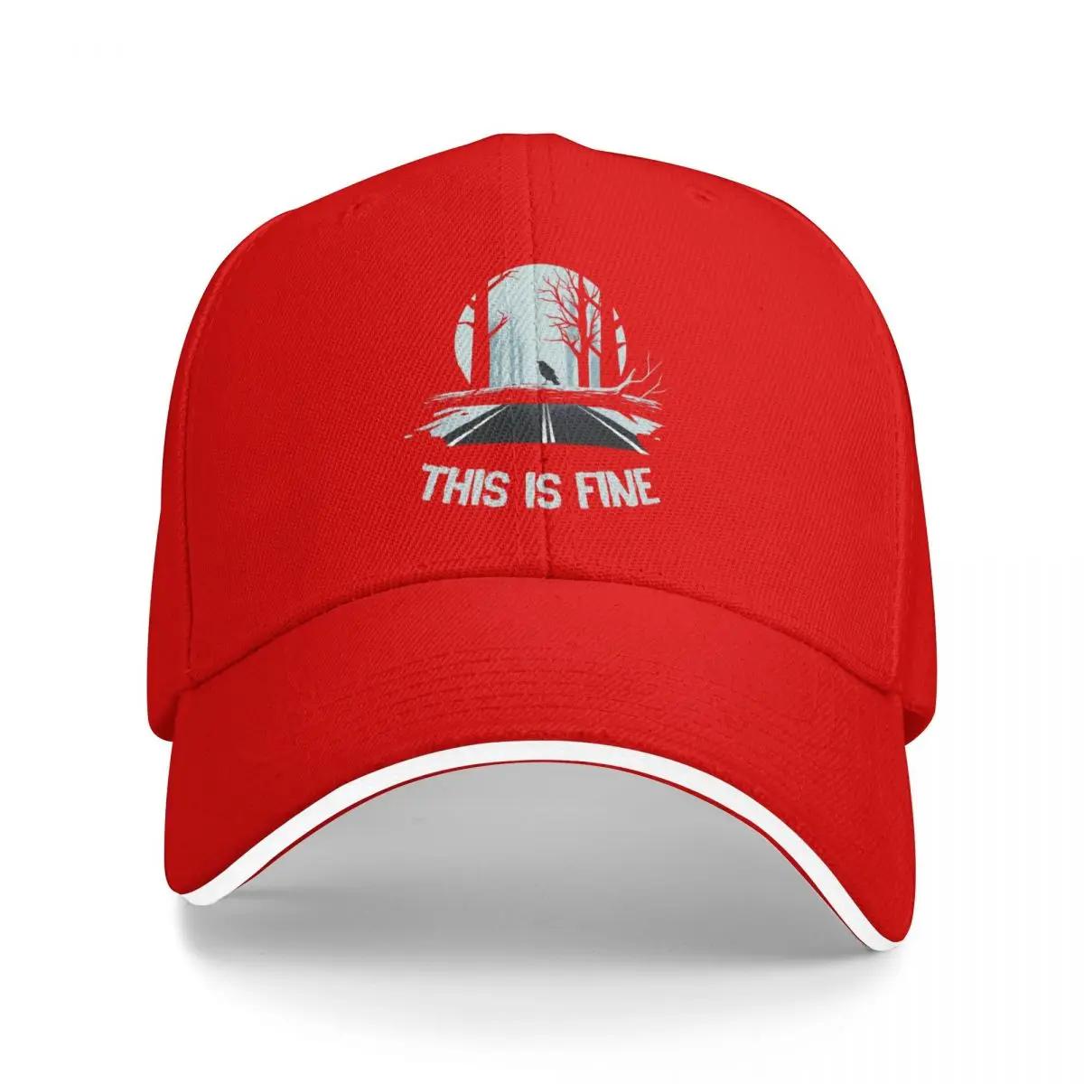 This is Fine From Anghkooey Baseball Cap Sun  fishing hat Golf Wear Sports  Trucker Hats For Men Womens