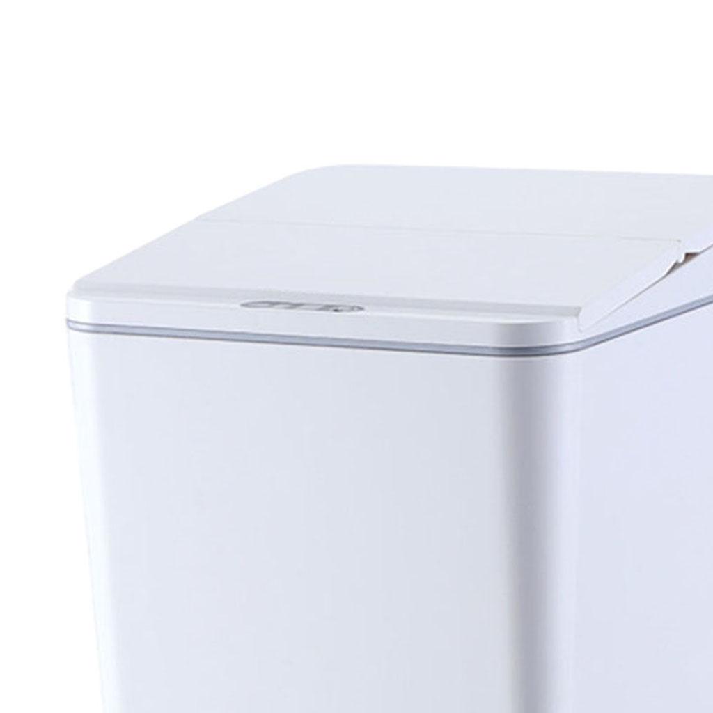 Automatic Car Trash Can Contactless Intelligent Dustbin with Folding Switch Cover for Kitchen Office Toilet