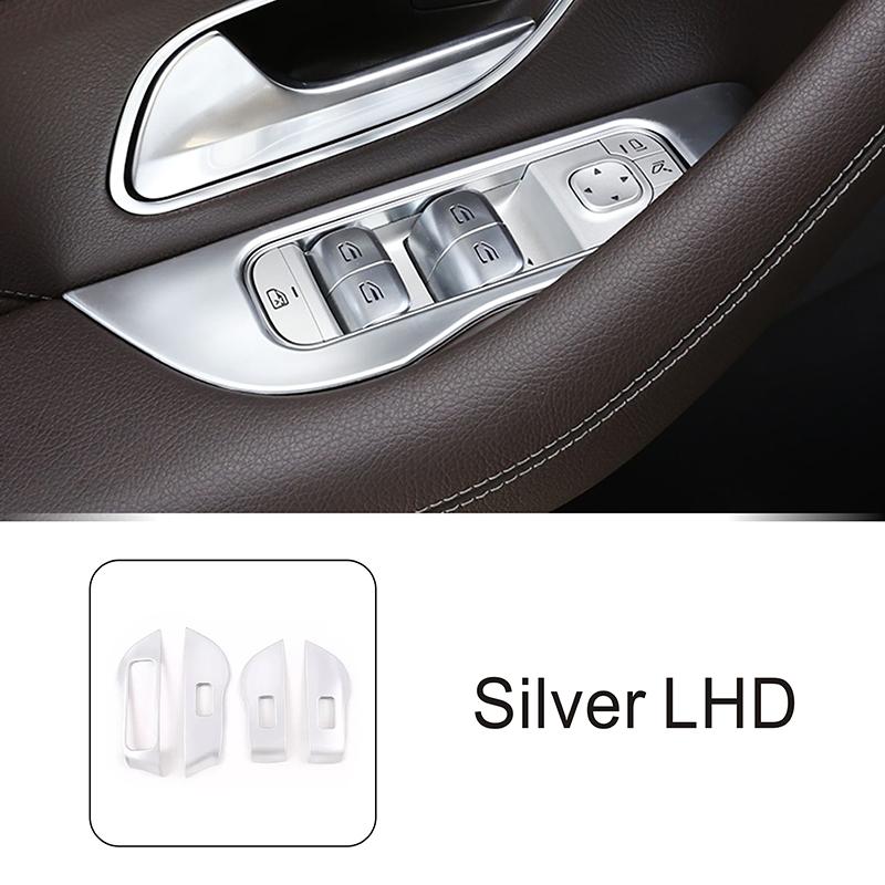 

Кнопка подъема дверного окна, панели, декоративная отделка рамы, карбоновый узор для автомобиля Mercedes Benz GLE W167 GLS X167-2022