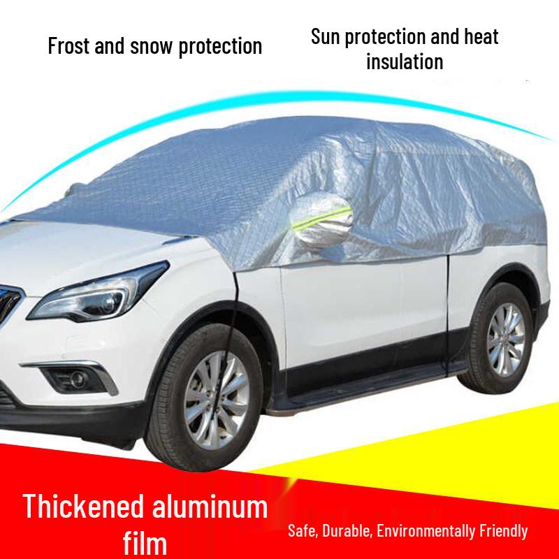 

Универсальный получехол для автомобиля: Чехол-тент для защиты от солнца, жары и мороза Small Cover - Gray