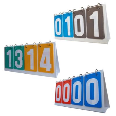 Tabletops Scoreboard Flippers MultiSport Score Flip Scoreboard Score Keepers