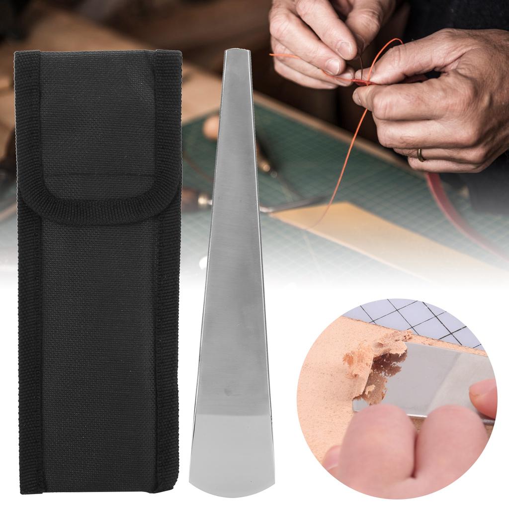 Leather Trimming Knife Skiving Carving Cutter Shovel Thin DIY Craft Supplies ToolA Type