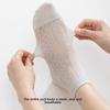 Silk Stockings for Children, Mesh-ventilated, Breathable, Summer Lightweight, Anti-odor, Sweat-absorbing Cotton Socks, Short Tube Style