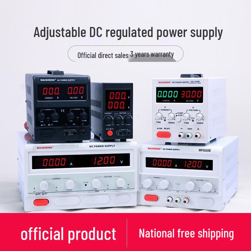 Maisheng MP3030D Adjustable High-Power DC Power Supply for Electroplating and Charging