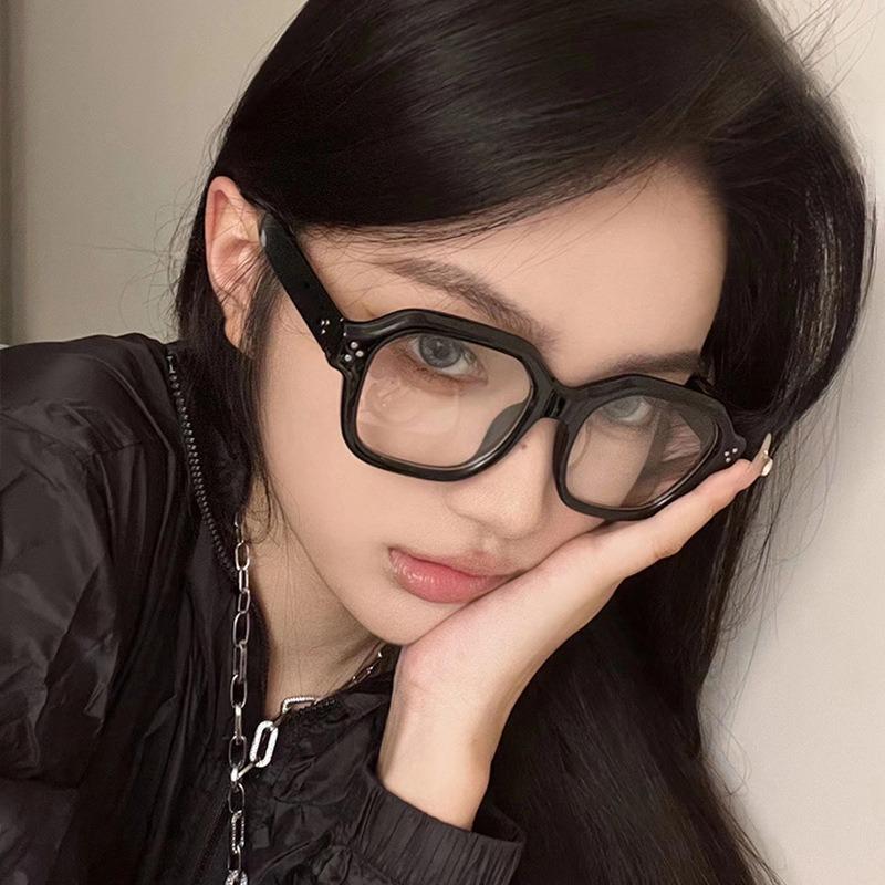 1/2 Stück Retro Übergroße Blaulichtfilter Computerbrillengestell Damen Herren Trendige Modische Brillen Klassische Brillen Ouclos