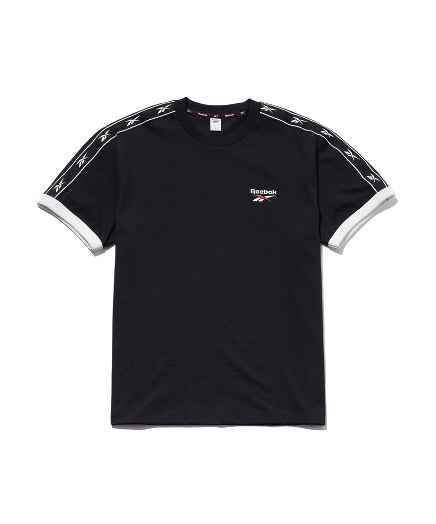 Reebok Vector Ringer T-Shirt - Black