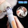 Professionelle Haustier-Nagelknipser Schere Mit LED-Licht Katze Hund Nagelknipser Werkzeug Schere Nagel Zehenkralle Schneider Schere Haustierbedarf