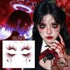 1/4/6 Sztuk Tatuaż Tymczasowy Wzór Żył Na Imprezę Halloweenową Body Art Wodoodporne Naklejki Tatuaż Naczyniowy Dla Kobiet Mężczyzn Brwi Twarz
