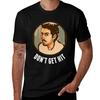 Isai Dont Get Hit White Text Tshirt Sporty Casual Quick Dry Tshirt