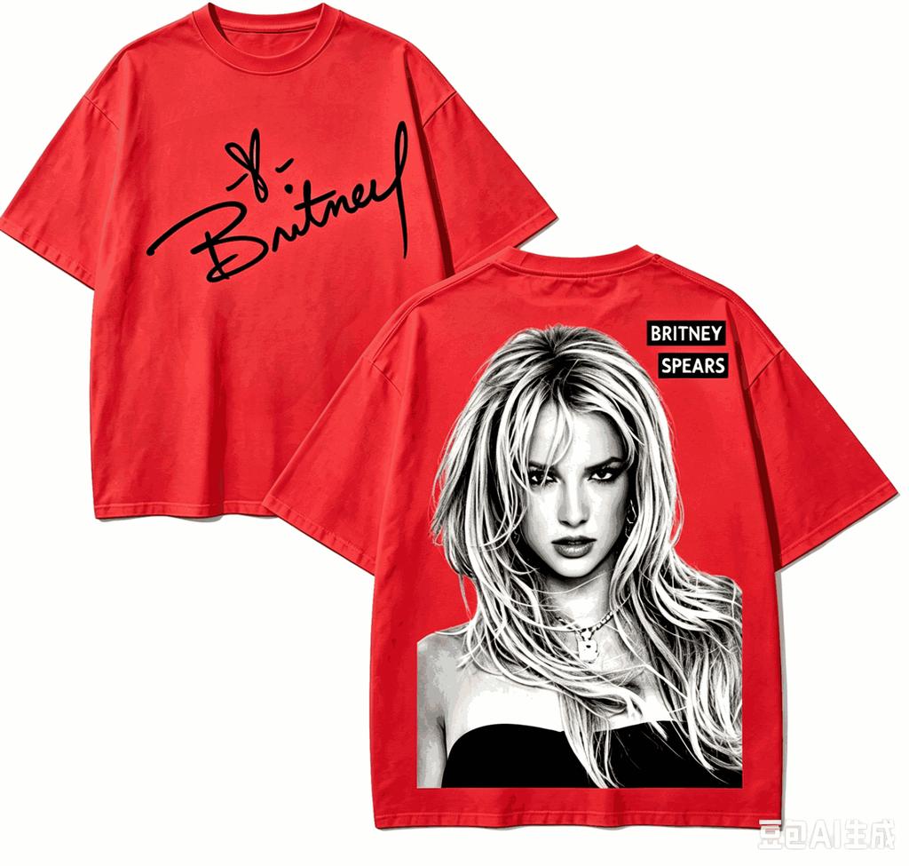Britney Spears For Fan Gift Tshirt Unisex Unisex Harajuku Oversizedunisex Short Sleeve Streetwear High Quality Couples Comfortable