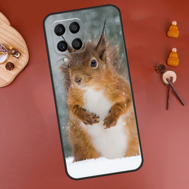 Cartoon Animal Squirrel Case For Samsung Galaxy M32 M12 M52 M21 M31 M15 M55 M56 M36 M16 M06 M13 M33 M53 M14 M34 M54