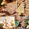 Plastic Christmas Cookie Mold Creative Press Cookie Mold Four-Piece Set of Kitchen Baking Tools Cookie Mold(4pcs/set)