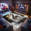 1PC Custom Name Music Notes Artwork Theme Floor Mat Ideal for Living Room, Game Rooms, Office, Bedroom,Floor Mat Playful Design