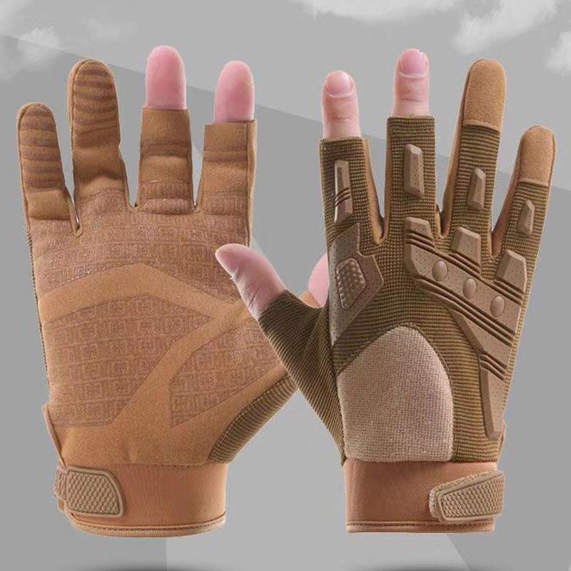 Unisex Taktische Handschuhe mit Rutschschutz: Verschleißfest, Stoßfest, Vollfinger-Touchscreen-Sport-Handschuhe