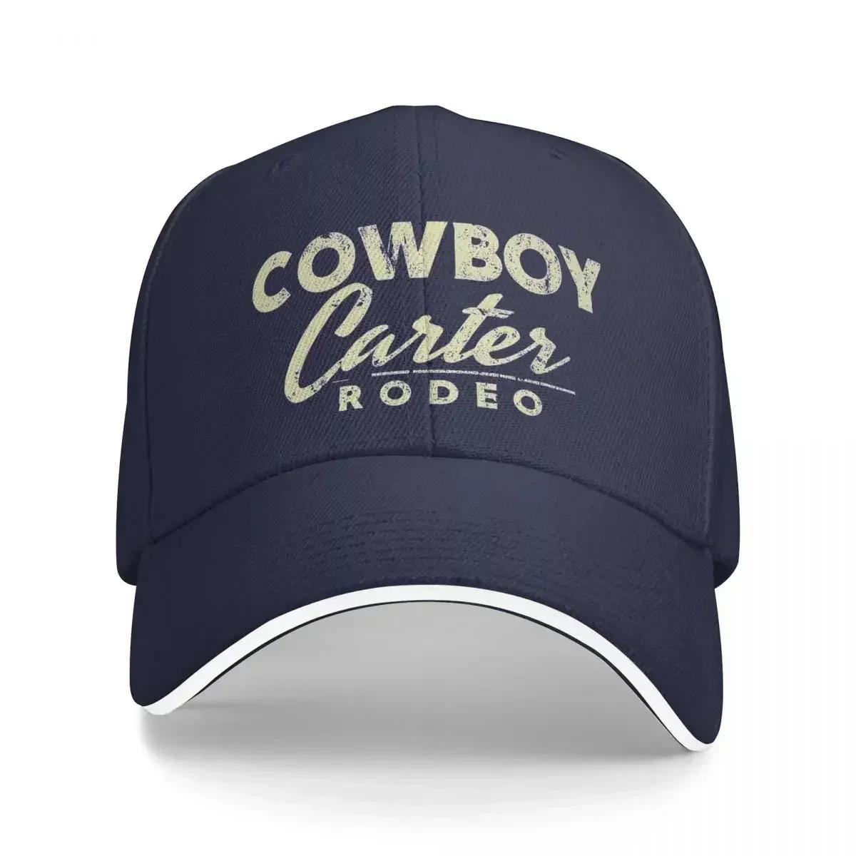 

Cowboy Carter Rodeo Baseball Cap Vintage Grafit Trendy Couple Women Trucker Hat Wholesale Print Running Baseball Caps Gift Idea One Size