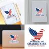 Set of 10 Adhesive Patriotic Bird Design Window Cling Sticker For Vehicle Home Decors Easy Installation PVC Decal