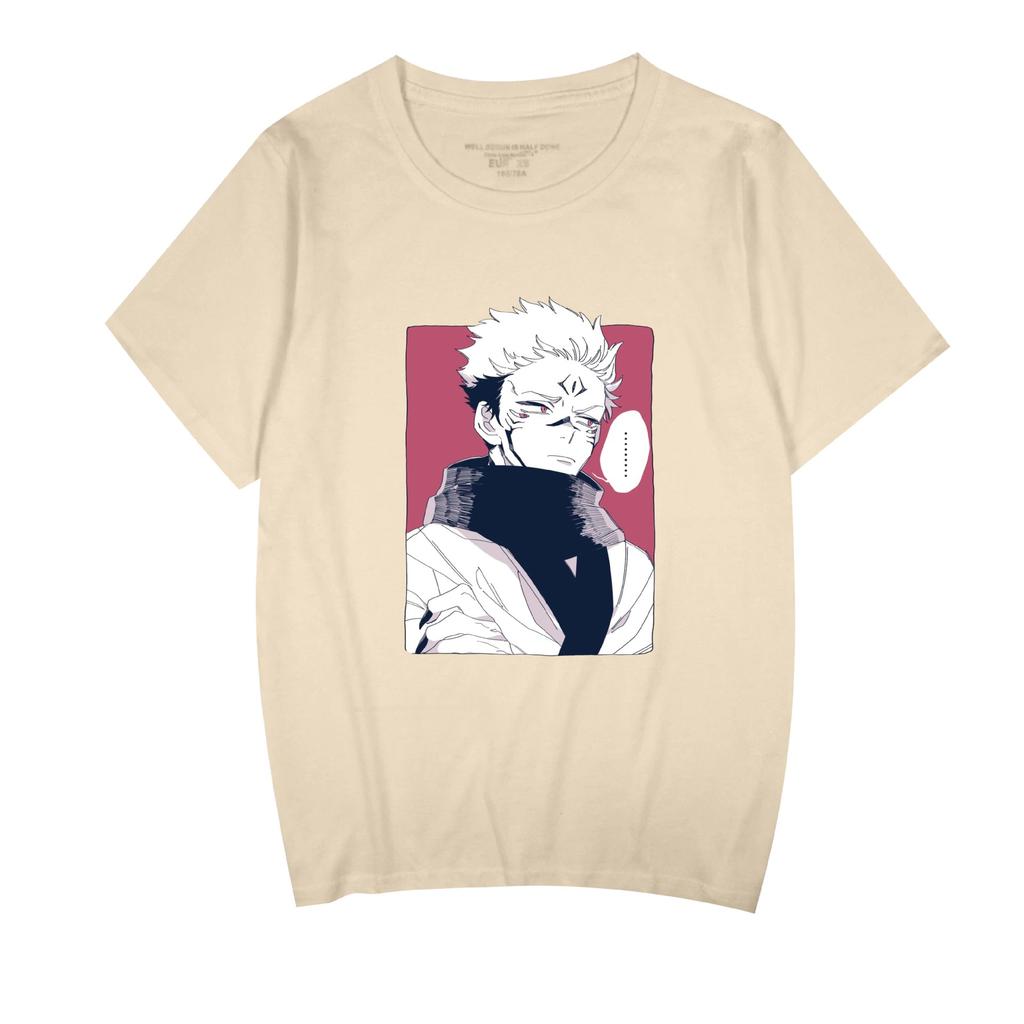 Jujutsu Kaisen Shirts Round Neck Short Sleeve Funny Clothes Jujutsu Kaisen Printed Unisex T-Shirt