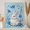 Crystal Pearl Painting 5D DIY Frame Decoration Painting Rabbit Home Wall Decoration Transparent Pearl Gemstone Painting Picture Art Crafts