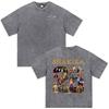 Shakira Las Mujeres Ya No Lloran World Tour 2026 Vintage Washed T-shirts Men Women Clothing Casual Harajuku Short Sleeve T Shirt