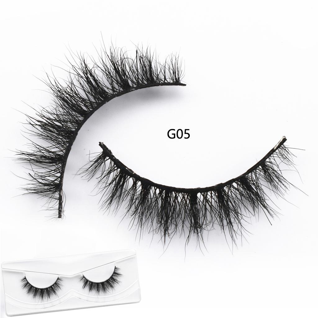 M62 Winged Mink Lashes Fluffy 3D Mink Eyelashes Natural Long Mink False Eyelashes Extension Mink Eyelashes Beauty Makeup Lashes
