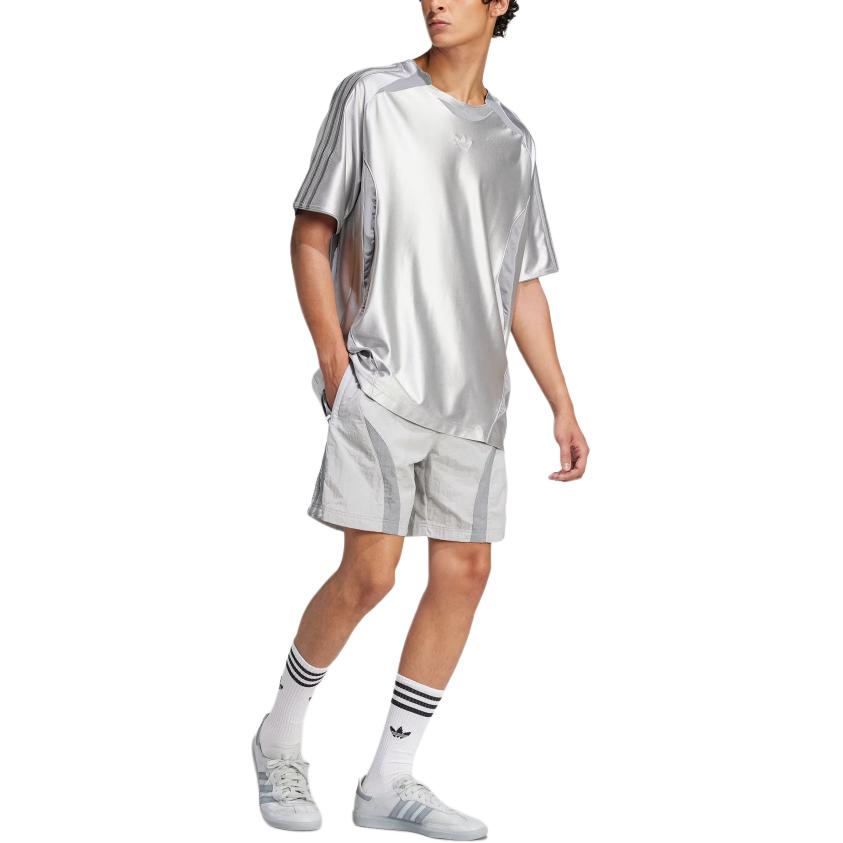 Adidas Originals Adicolor 2000s Fashion Soft Comfortable Casual Sports Shorts Men Shorts Light-Gray Gray JP1132