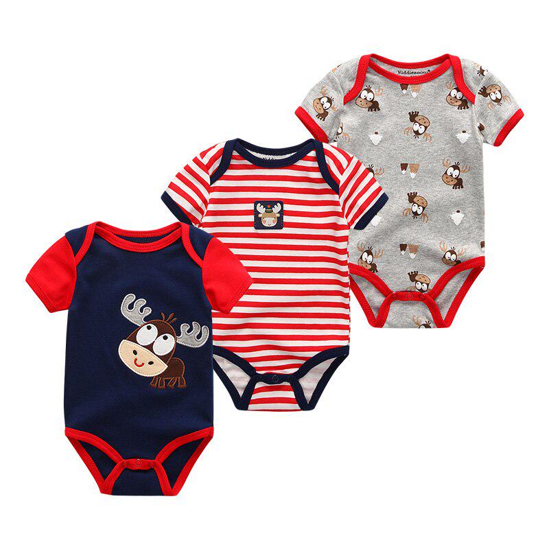 Baby Clothes Infant Bodysuits Short Sleeve Toddler Clothing Boy Girls Clothes Baby Rompers Costumes