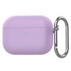 Anti-fall Earphone Case with Carabiner Silicone Earbuds Cover Shockproof Anti Scratch Charging Box Shell for AirPods Pro 3