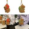 Cute Capybara Plush Keychain Bag Pendant Girls' Gift Soft And Adorable