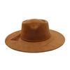Heart Design Wide Brim Hat Wide Brim Panama Hat Classical Vegan Suede Hat