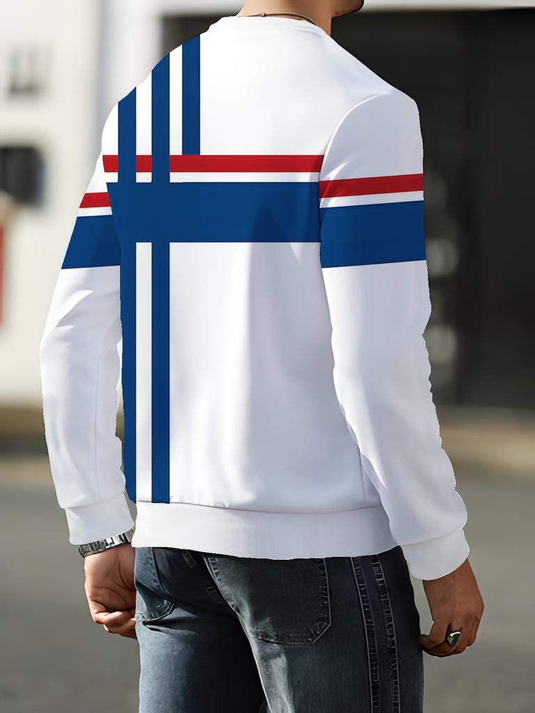 Round Neck Sweatshirt Trendy Brand Fashion Men'S Long Sleeve 2026 Autumn Winter Men'S Premium Round Neck Sweatshirt New, Plus Size