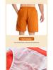 Herre ensfarget strand-surfeshorts - Casual sportsshorts i stor størrelse