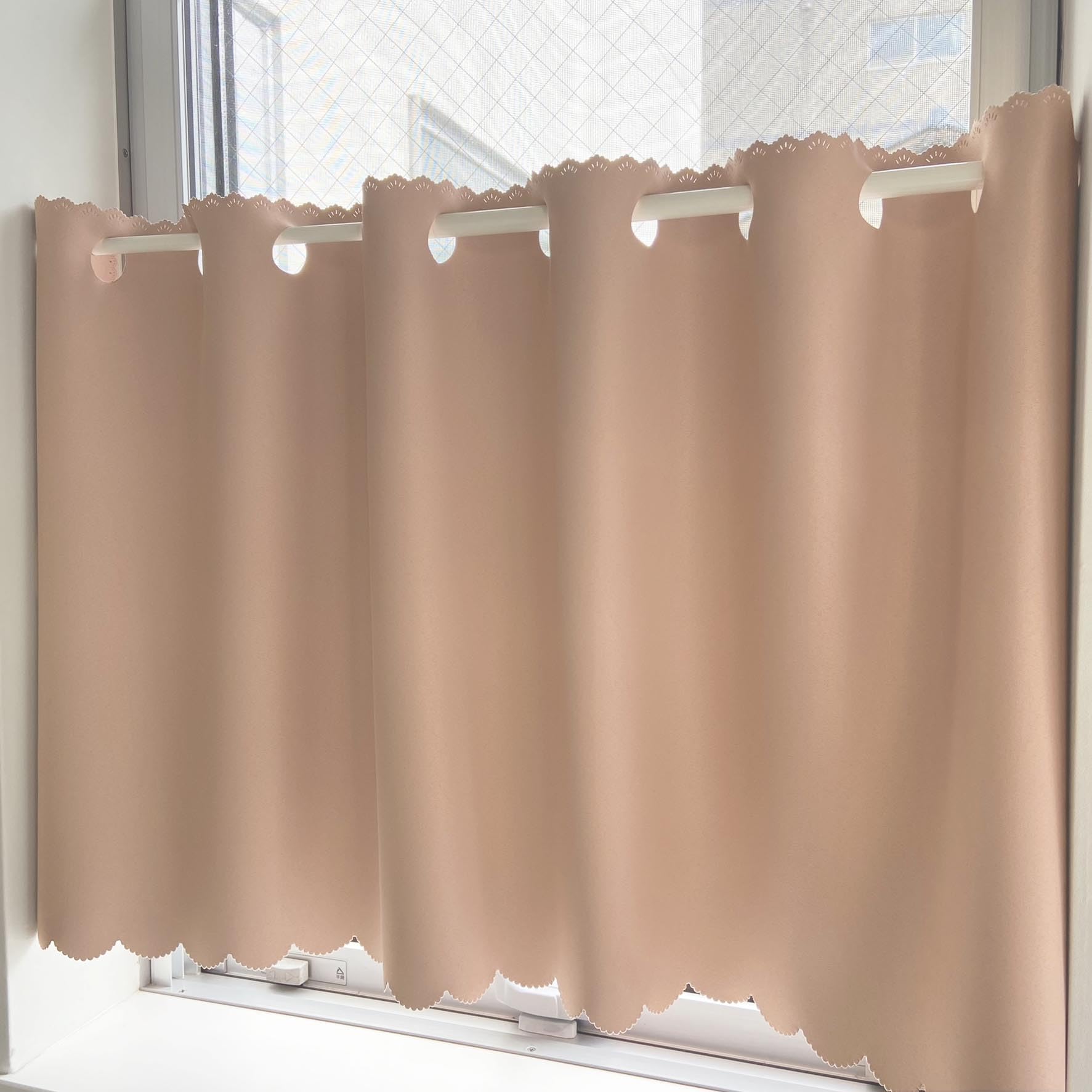 

Ezee Cafe Grade 1 Light Perfect for Small Bay and Provides Sun UV Easy Heat and 65cm Wide x 90cm with Perforated Top Curtains, Blocking, Windows,