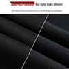 High-Quality Black Fleece-Lined Straight-Leg Jeans for Women - 2025 Autumn/Winter Edition, Plus Loose Slimming Design, Cigarette Style, Size 30