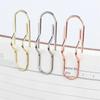 Multi-Purpose Papirklips Papir Fix Clips Penn Holder Clips Notebook Penn Holder Boknål for Notebook Journal Dokumentklemmer