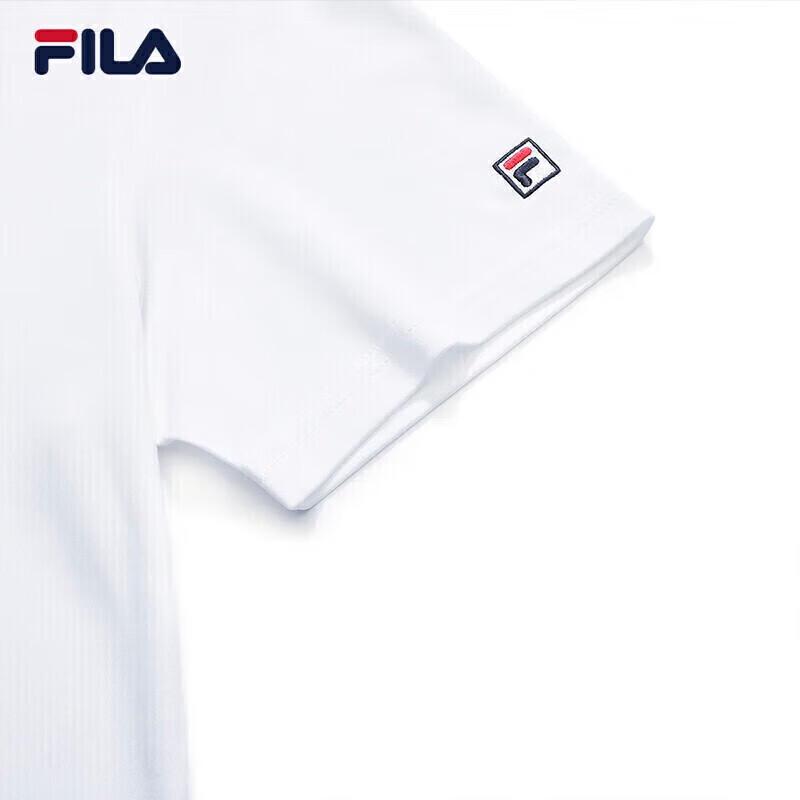 FILA Men's Breathable Pure Cotton Short Sleeve T-Shirt
