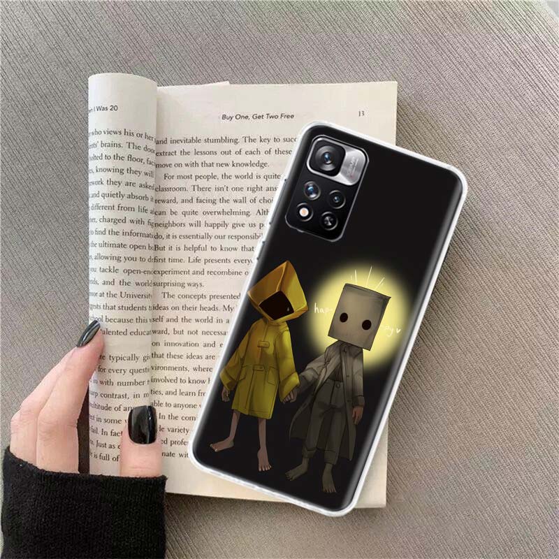 Little Nightmare 2 Phone Case For Xiaomi Poco X4 F4 GT X3 NFC X5 X6 X7 Pro 5G M5 M5S M3 F5 Mi F6 F3 F2 F1 Cover Coque Fundas TPU